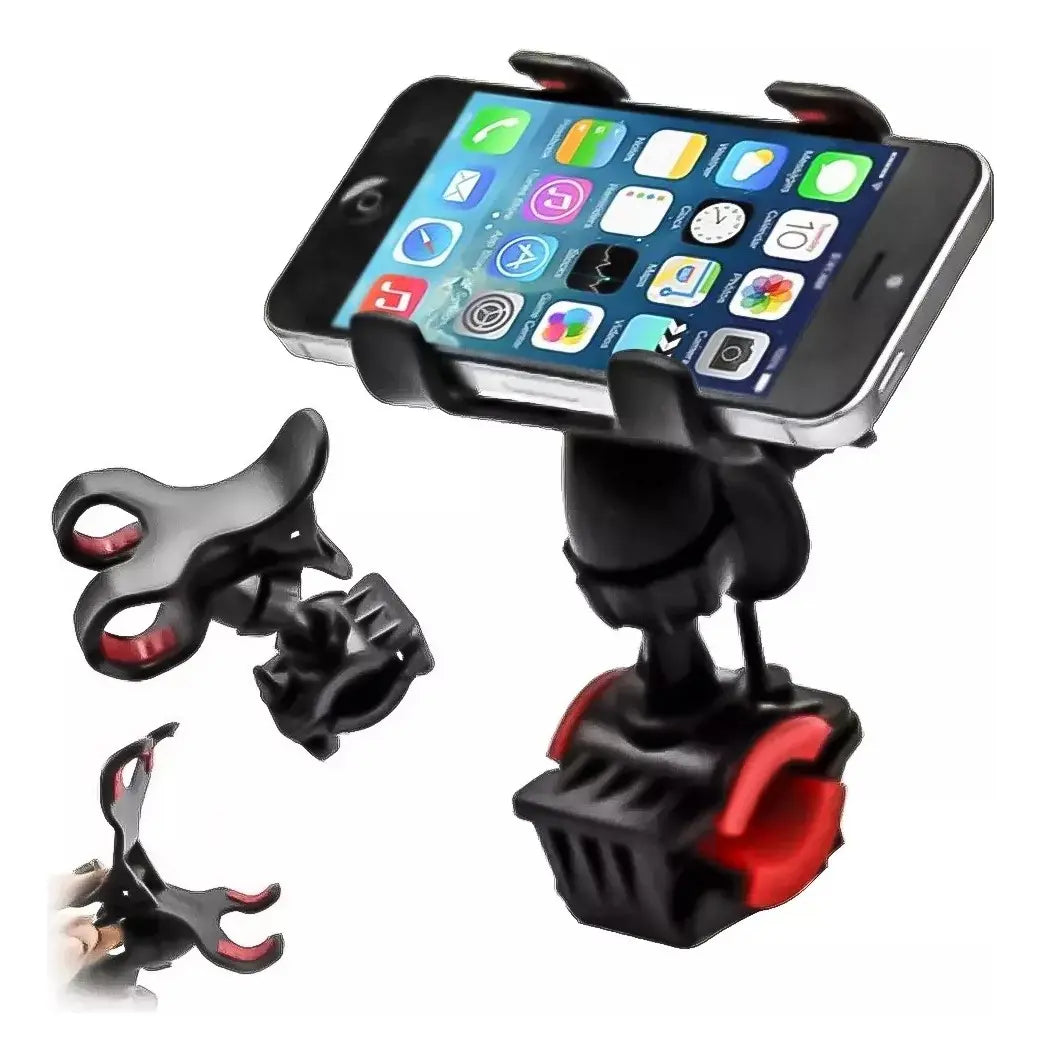 Soporte Celular Bicicleta Manubrio Pinza Ajustable D Color N