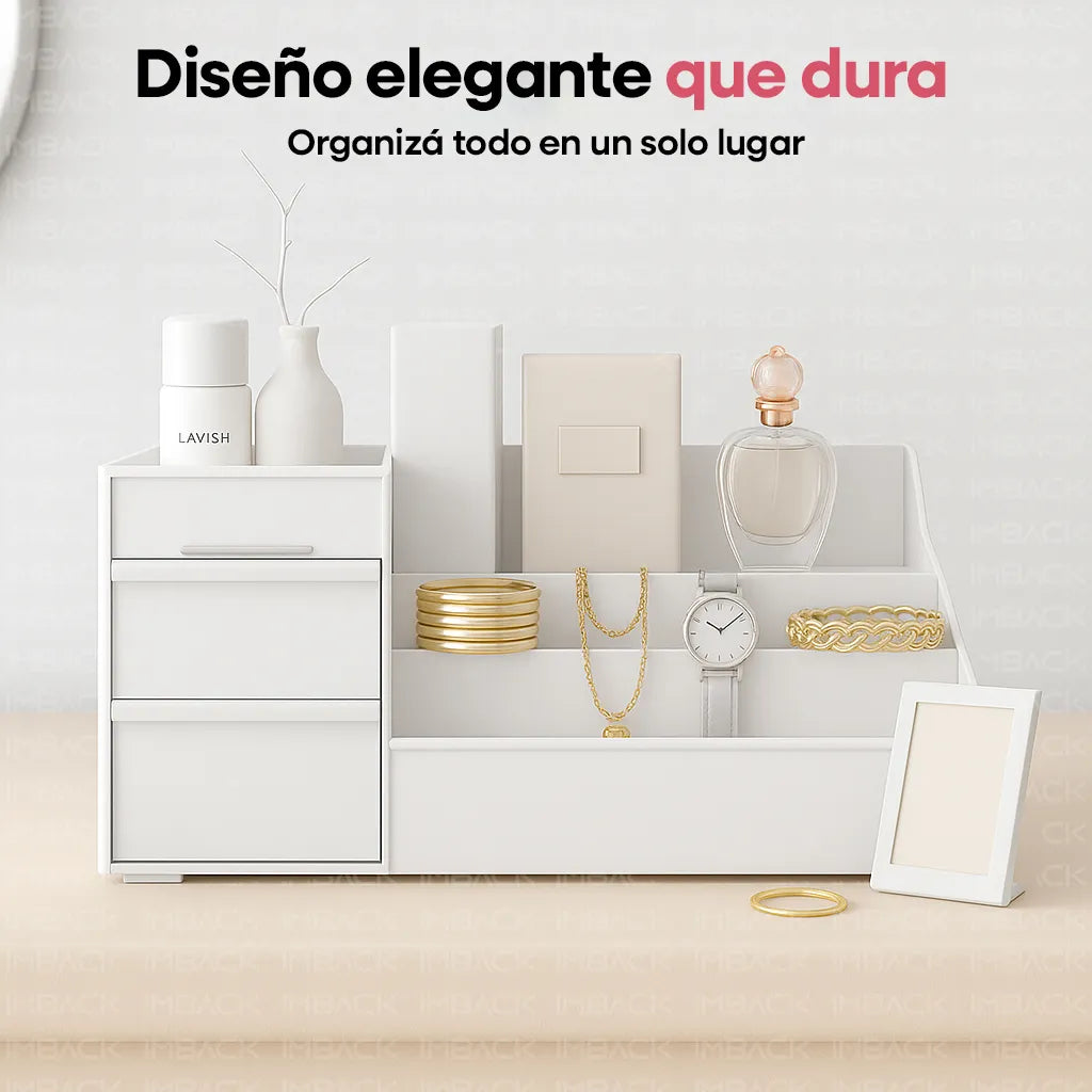 Organizador De maquillaje y cosmeticos Tocador Escritorio Baño