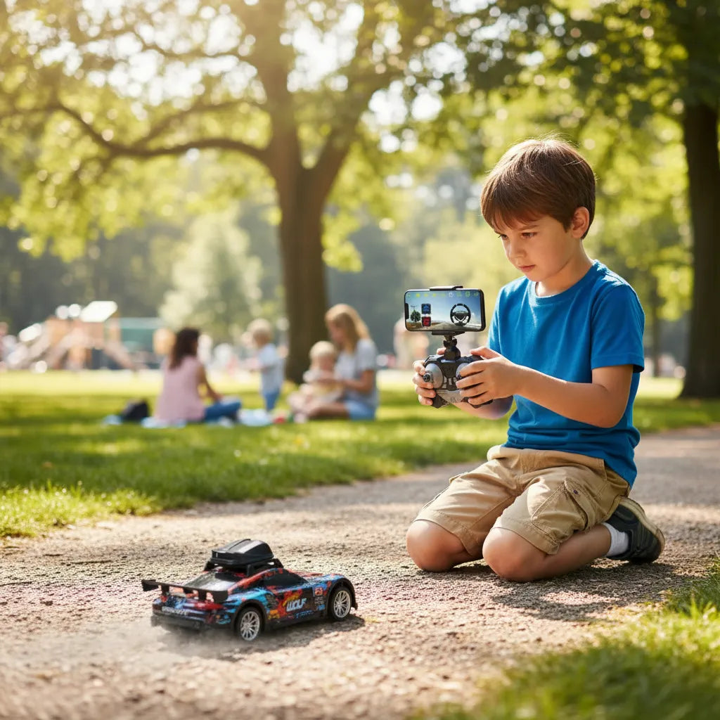 Auto A Control Remoto Con Cámara Wifi