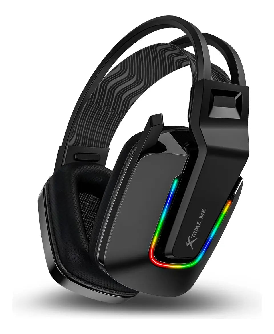 Audifono Gamer Pc Diadema Iluminado Rgb Xtrike Me Gh-712