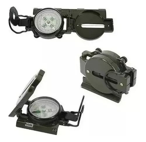 Brujula militar plegable