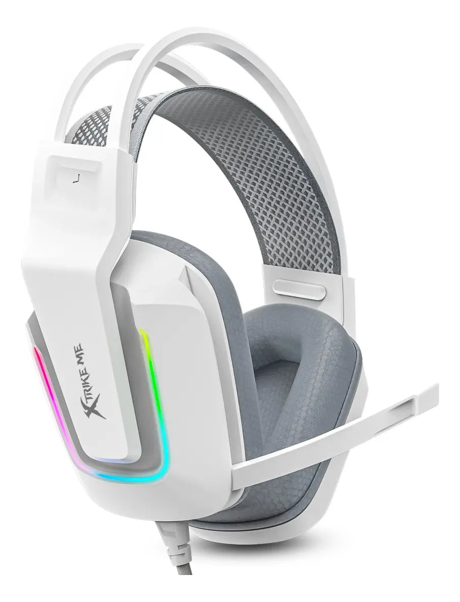 Audifono Gamer Pc Diadema Iluminado Rgb Xtrike Me Gh-712