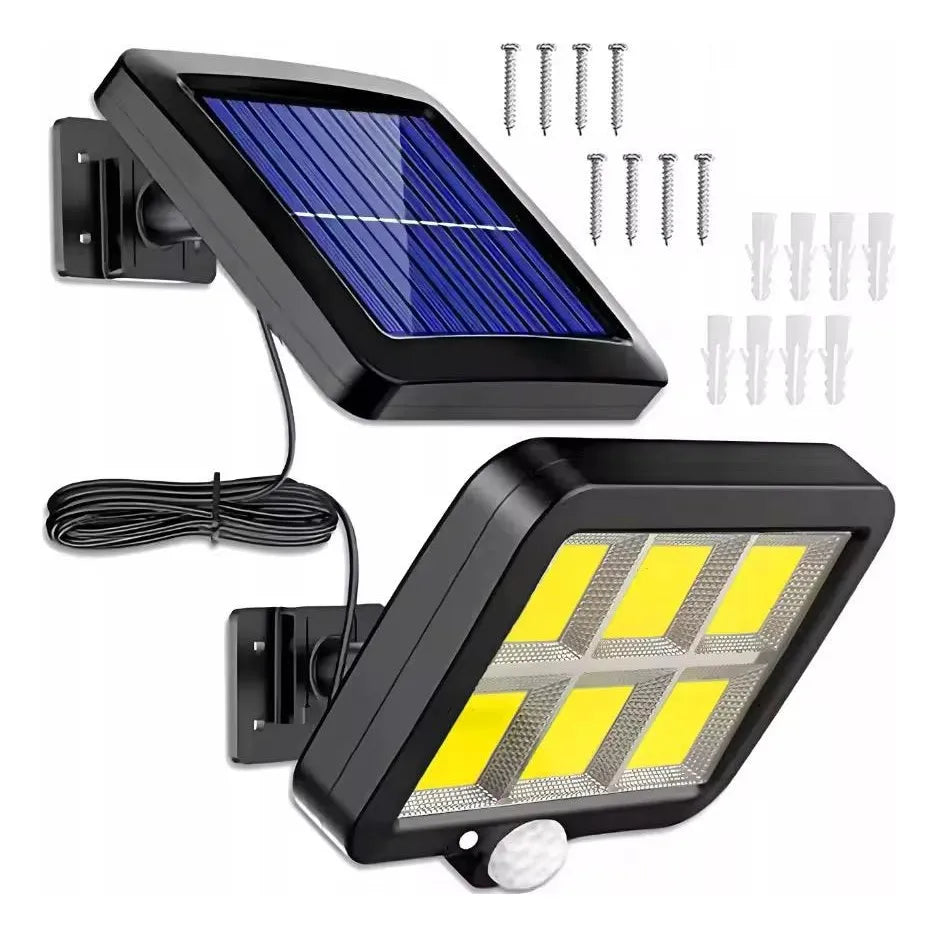 Focolampara Led Exterior Panel Solar Independiente Ajustable