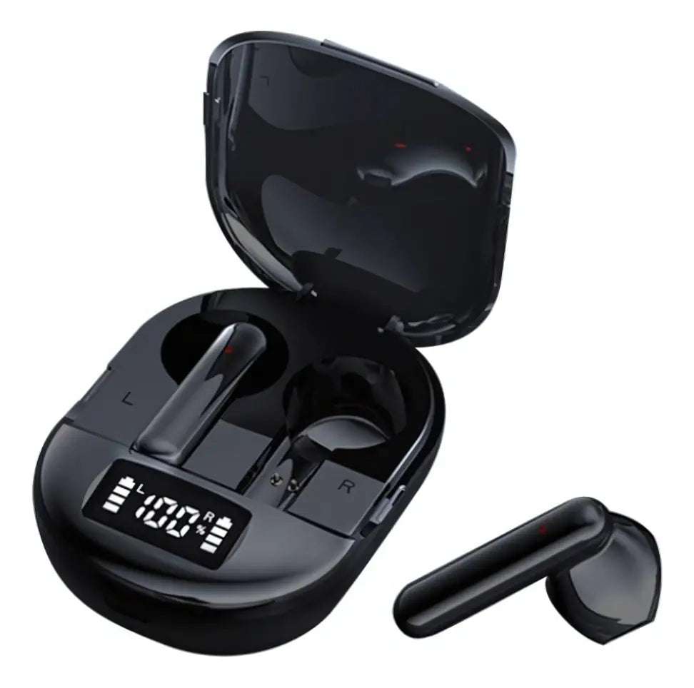 Auricular Bluetooth Con Display Portátil Diseño Moderno