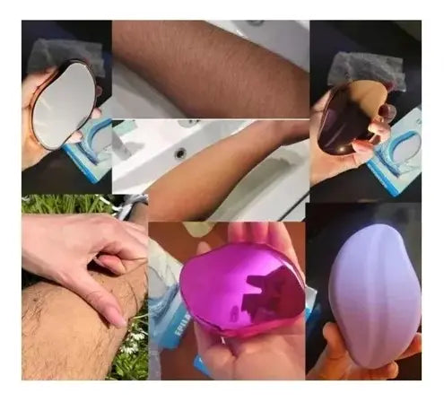 Depilador Mágico Piedra Nano Cristal Exfoliador Depiladora