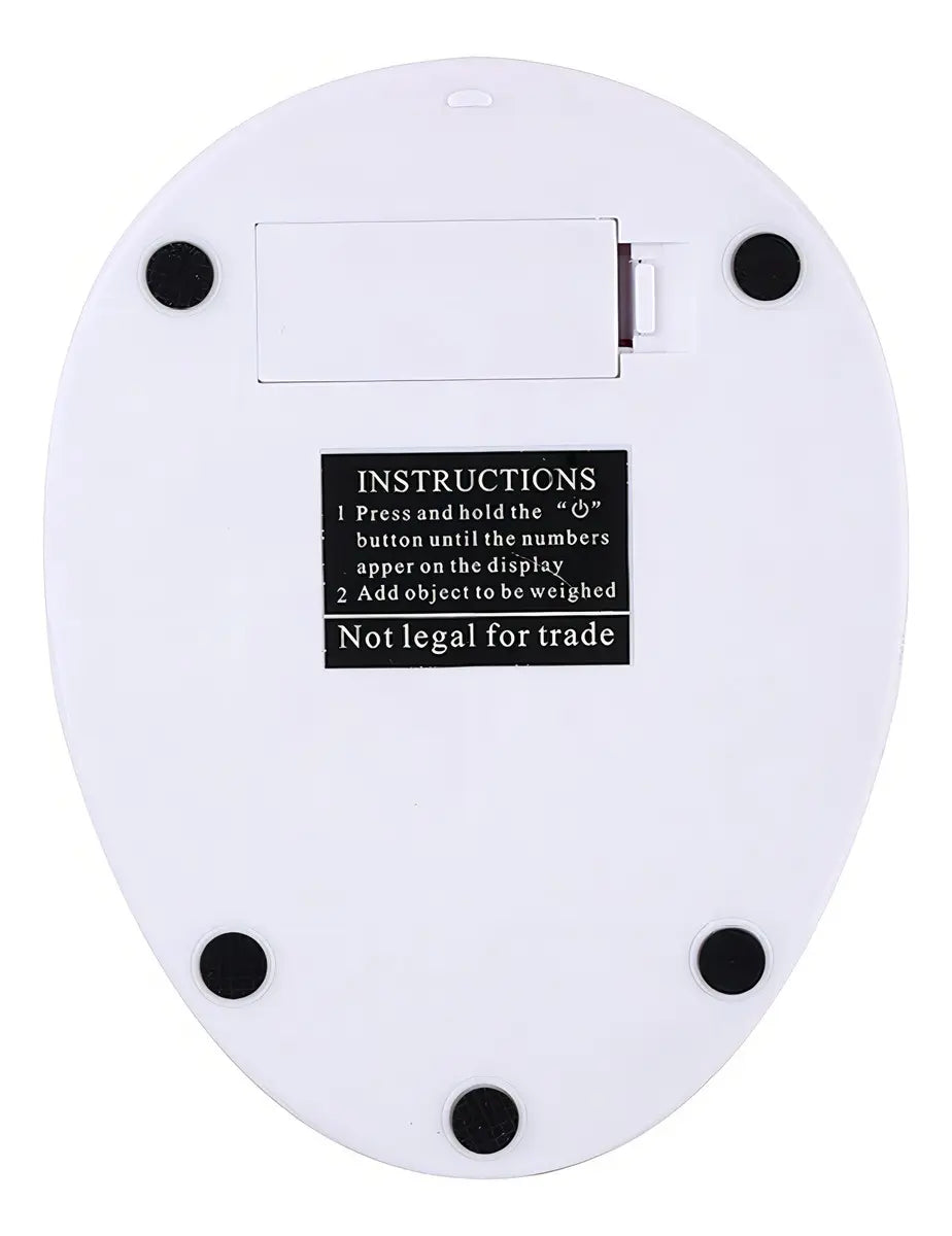 Balanza Digital Cocina Iluminarás Cuk BALANZ11 5kg con Bowl Blanco