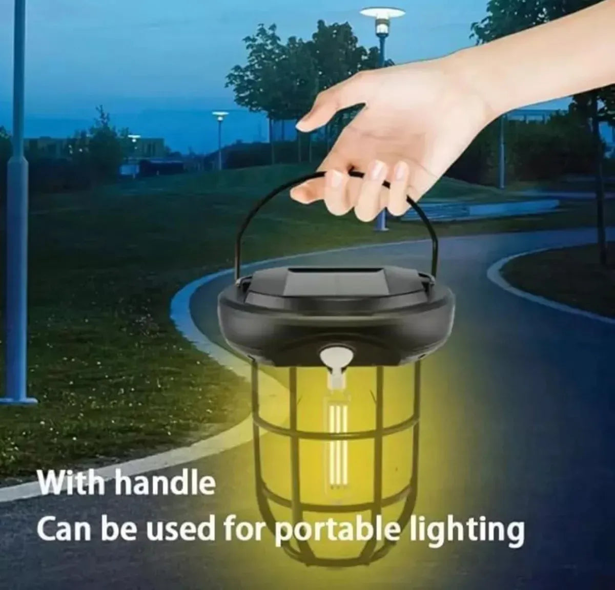 Lampara Con Panel Solar Para Exterior Sensor De Movimiento