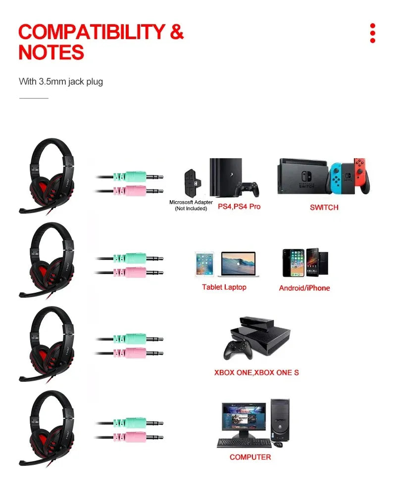 Combo Gamer 4 En 1 Audífonos Teclado Mouse Pad Rgb T-wolf