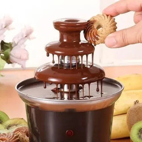 Fuente De Chocolate Caliente Fondue Ideal Cumpleaños 220v