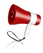 Megáfono Rojo De 20 W Para Hasta 300 Metros De Transmisión