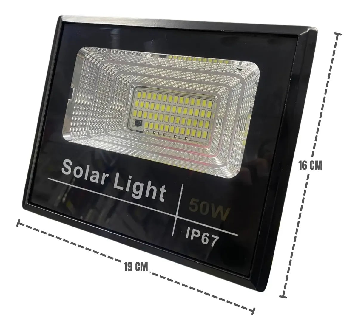 Foco Solar Con Panel 50w Us50w