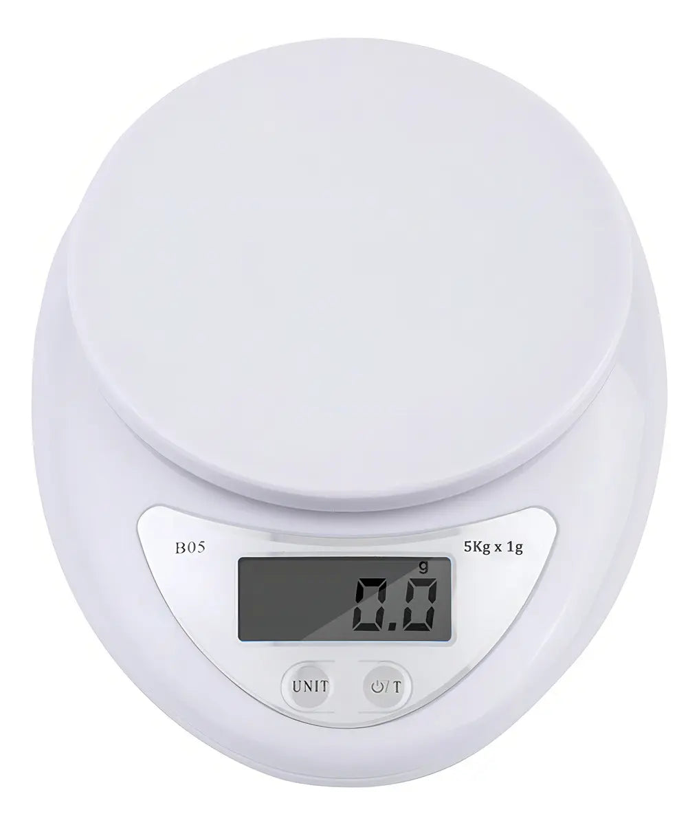 Balanza Digital Cocina Iluminarás Cuk BALANZ11 5kg con Bowl Blanco