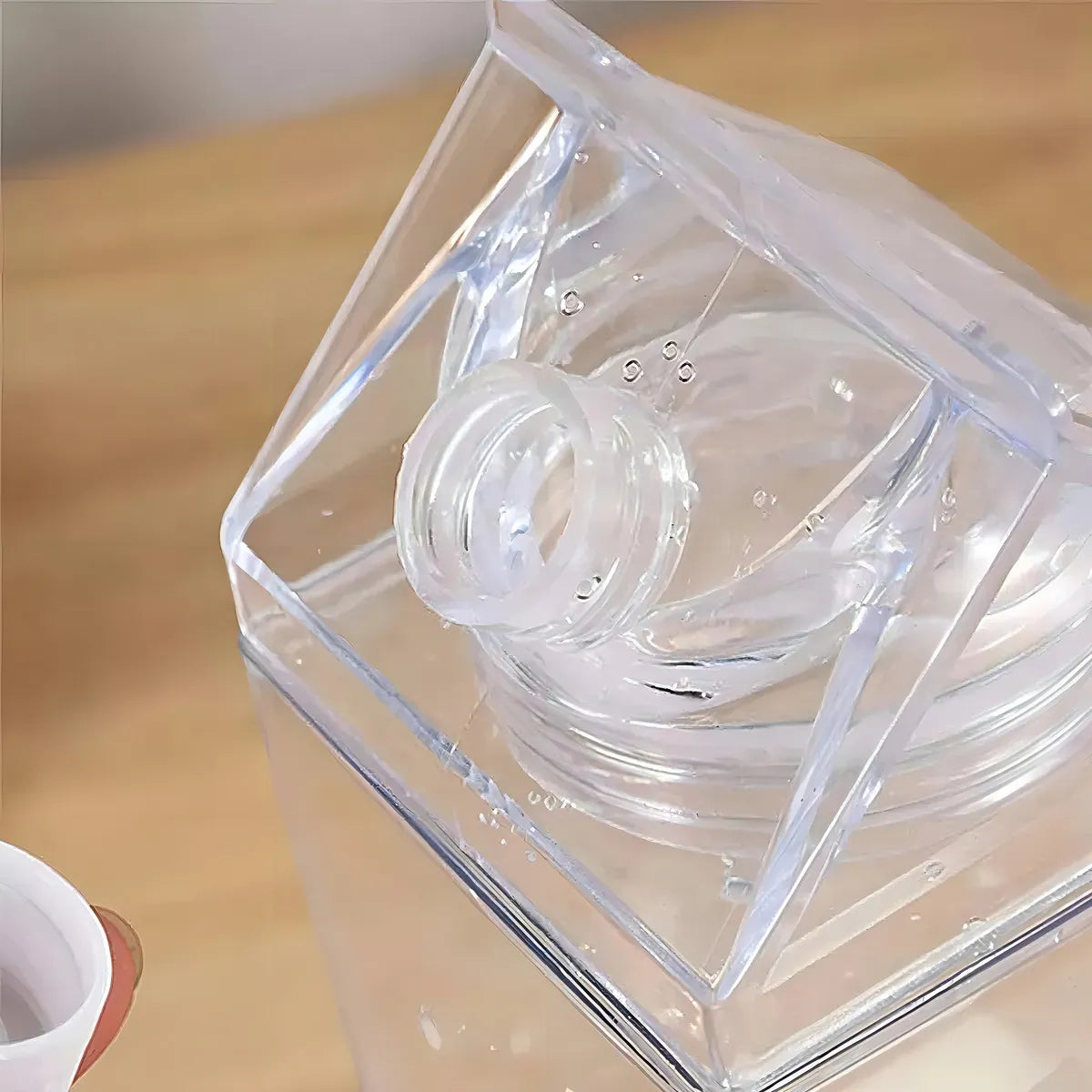 Botella de acrílico Ganga Shop Botella Lehce con capacidad de 1L color transparente