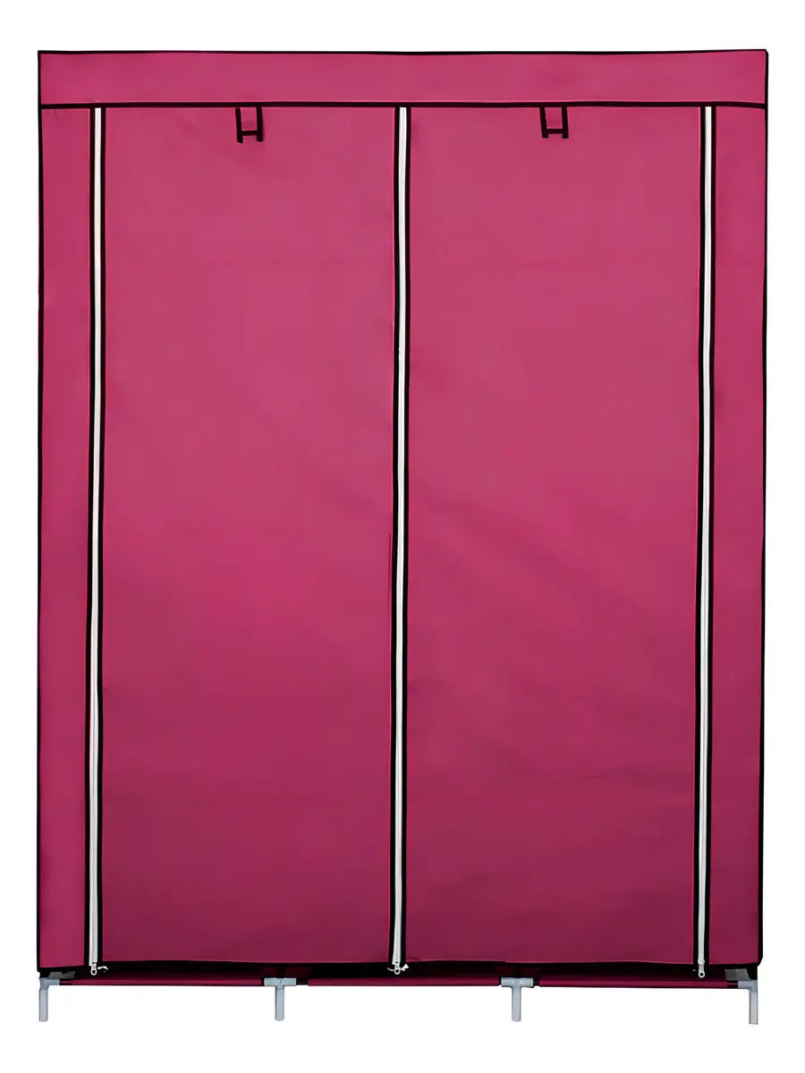 Ropero Grande 130x170 Placard De Tela Armable Con Estantes