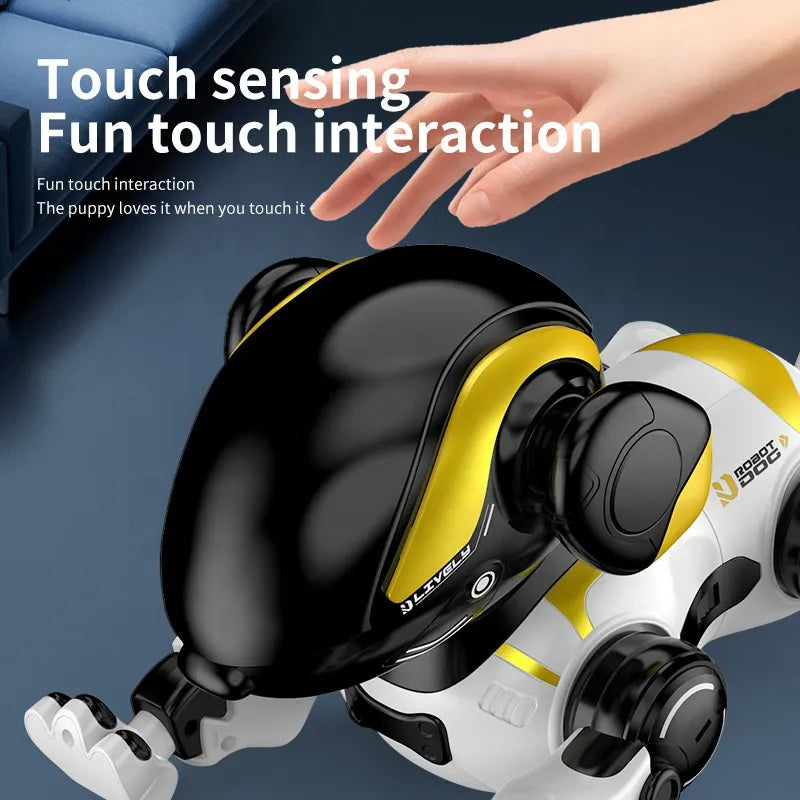 Robot Perro Interactivo Comandos De Voz Y Control Remoto
