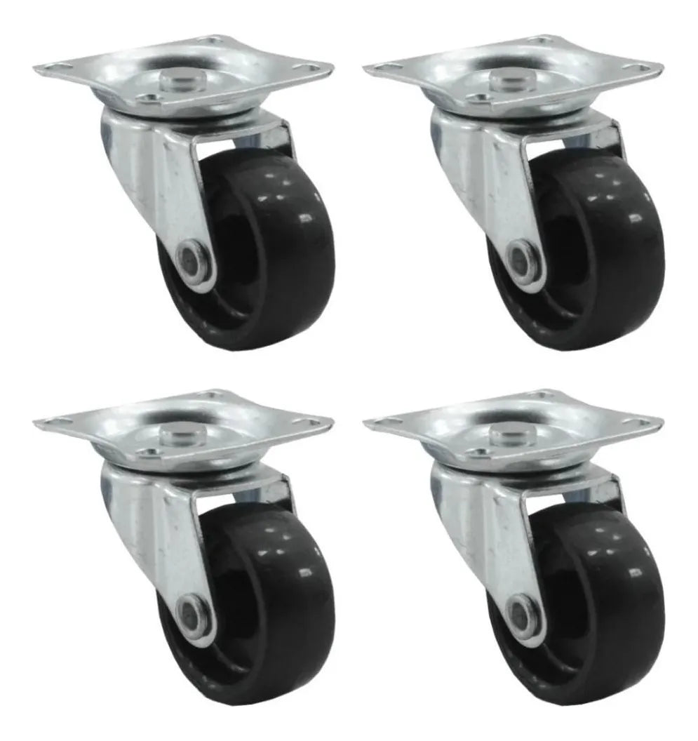 Set de armarios móviles con 4 ruedas giratorias Rodízio