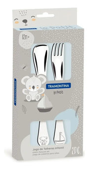 Juego Cubiertos Le Petit Acero Inoxidable 2 Pzs Tramontina C