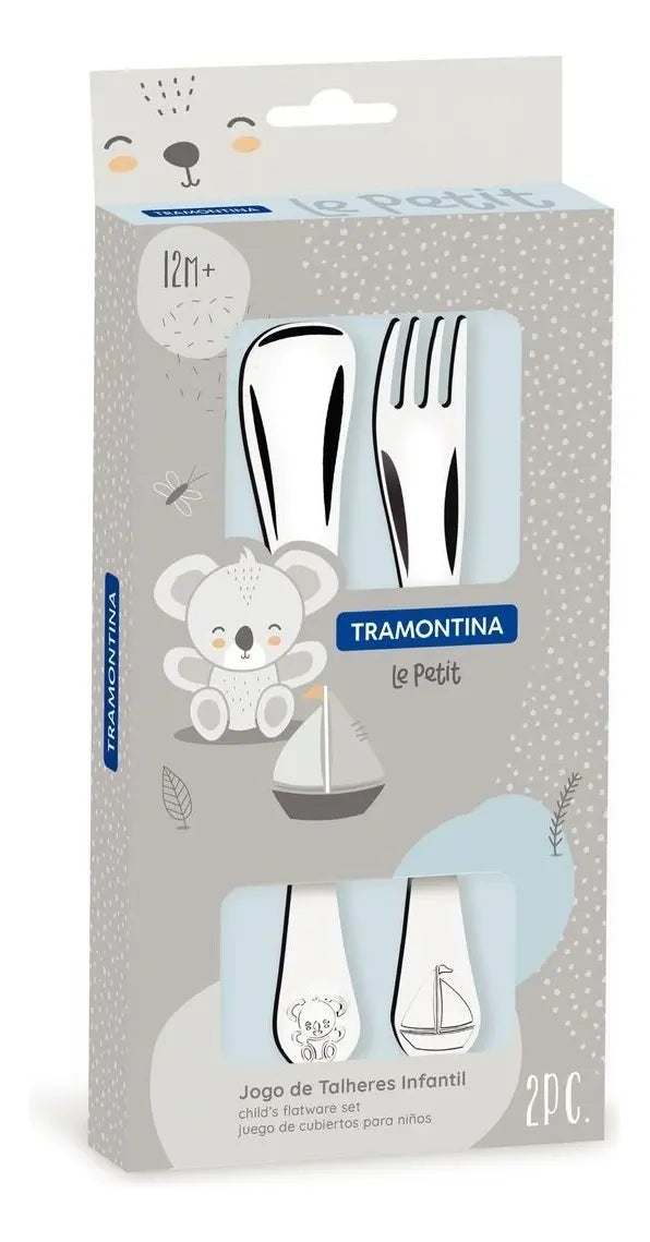 Juego Cubiertos Le Petit Acero Inoxidable 2 Pzs Tramontina C