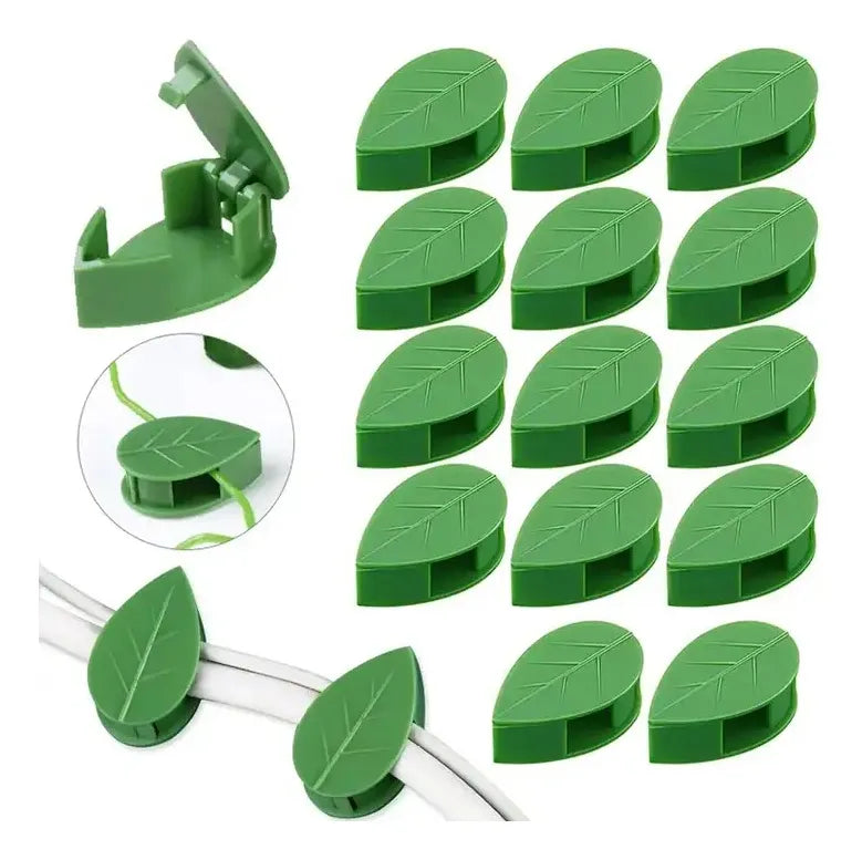 Set 10 Clips Adhesivos Guia Tutor Para Escalada De Plantas