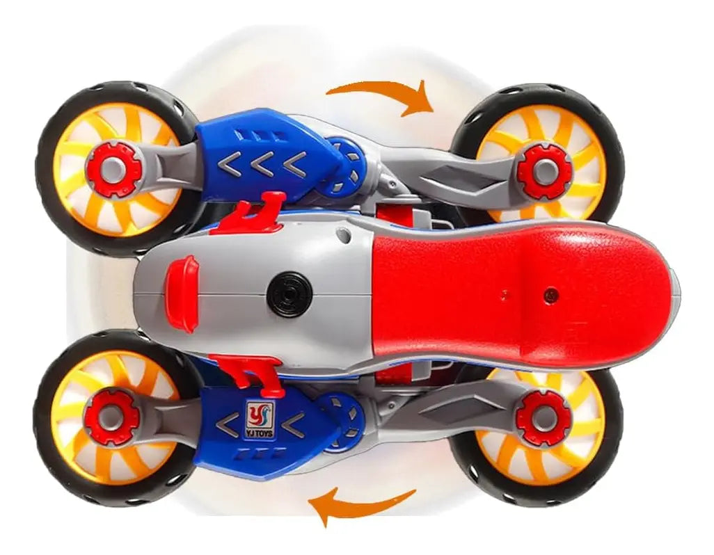 Moto Giratoria Con Luz Y Sonido Juguete Infantil Niños