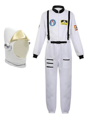 Disfraz Infantil Astronauta Blanco O Celeste Halloween