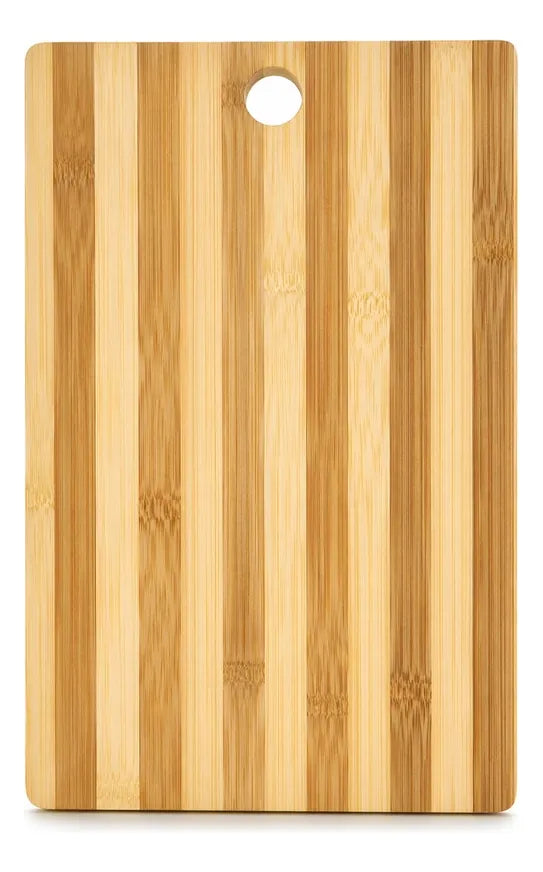 Tabla De Madera Para Picar O Asado 36x26cm Marrón Con Manija