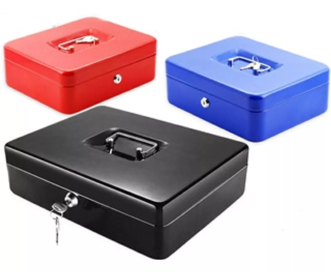 Caja fuerte metálica de 25x20x9cm