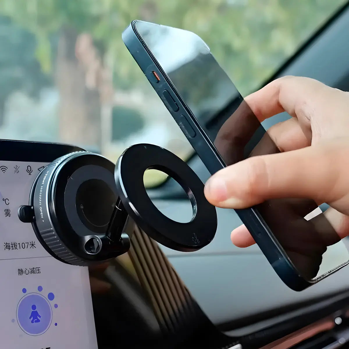 Soporte Magnético 360° Celular Auto Escritorio Firme Premium
