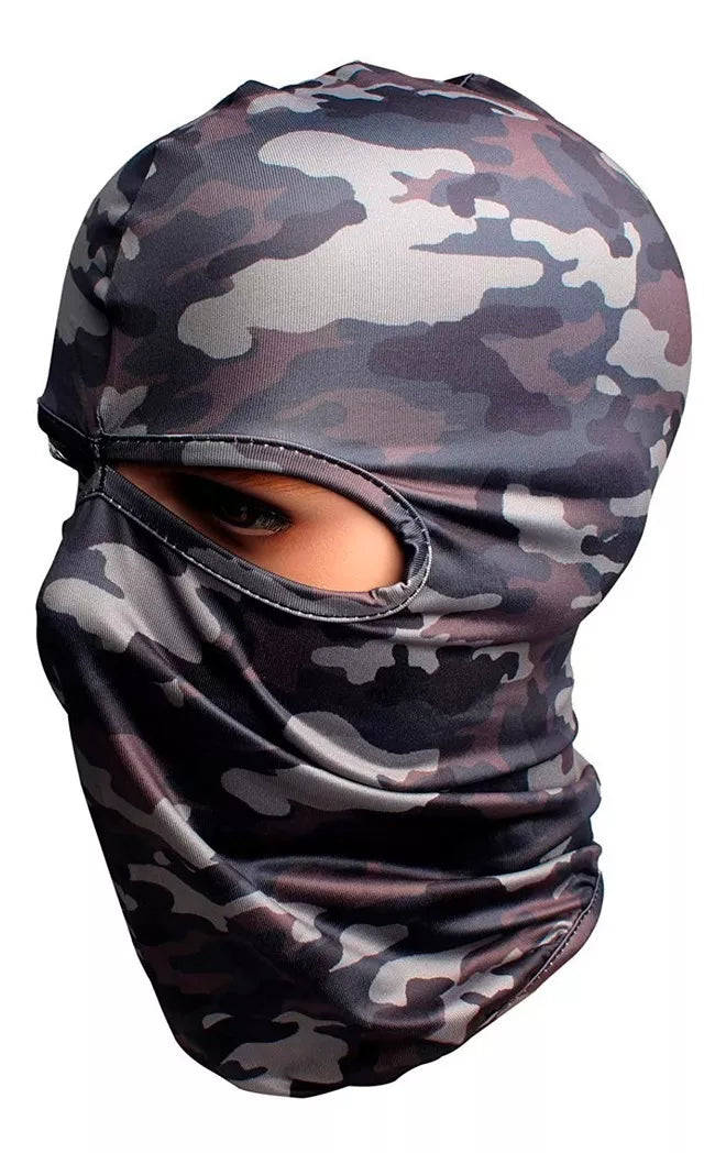 Pasamontaña camuflado
