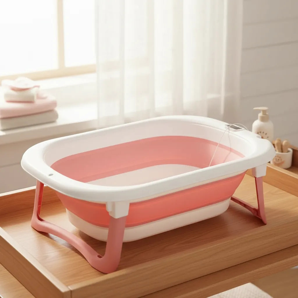 Bañera Plegable Con Control De Temperatura 75x47cm