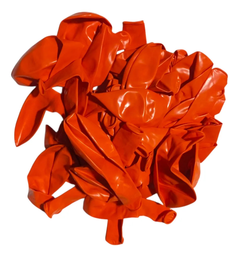 Globos Lisos Común R12 Paquete X50 Cotillon Halloween