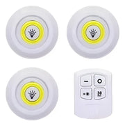 Luces X3 Led Inalámbricas X3 Con Control Remoto