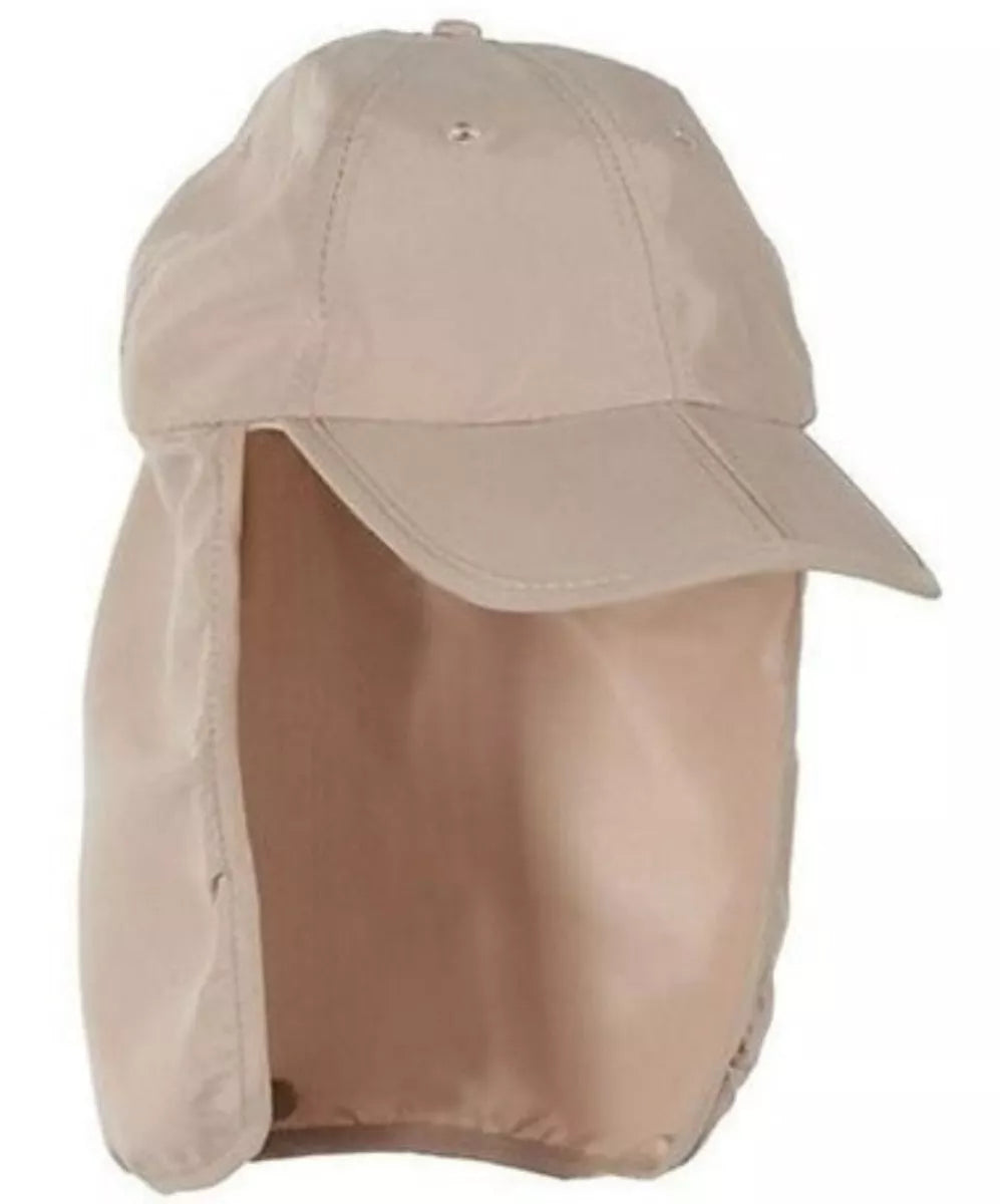 Gorro de sol con cubre nuca