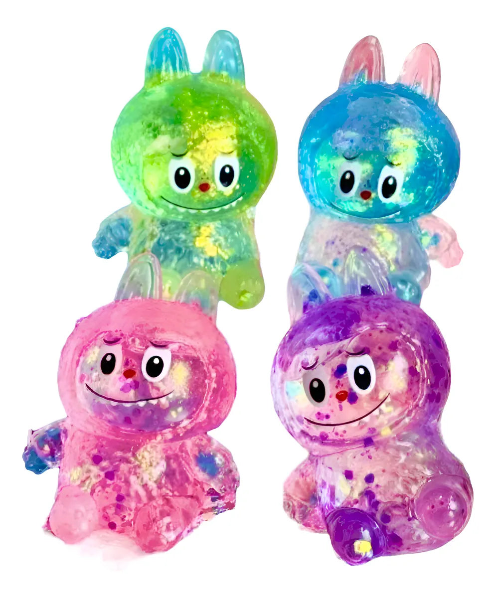 Squishy Transparente de Labubu