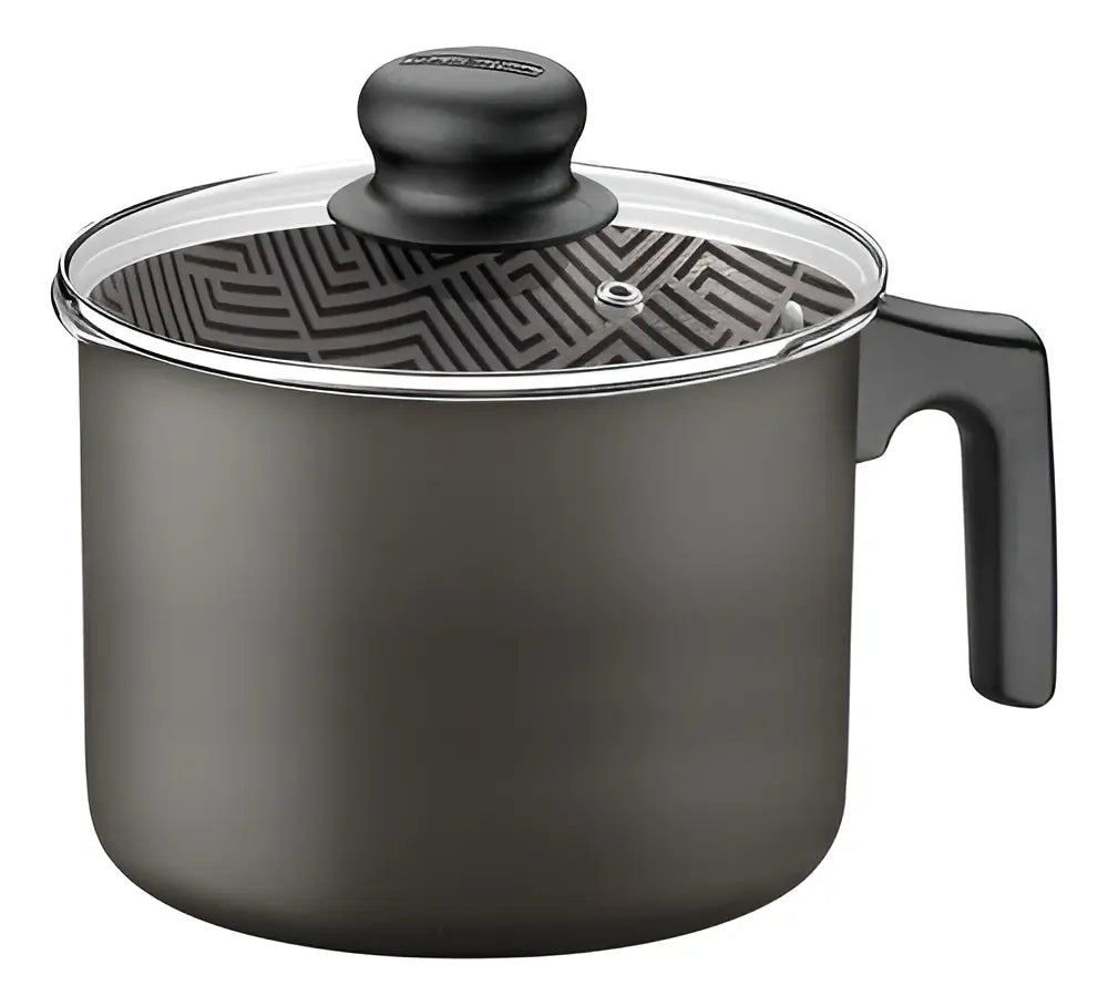 Tetera Tramontina C/lapa Paris De 16 Cm Y 2,7 L De Plomo Color Grafito Gris Meteoro