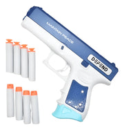 Pistola Lanza Dardos De Goma Eva X6 Balas Juguete Para Niños