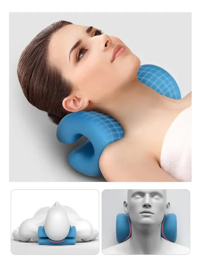 Almohada Ergonómica Alivia Tensión En Cuello