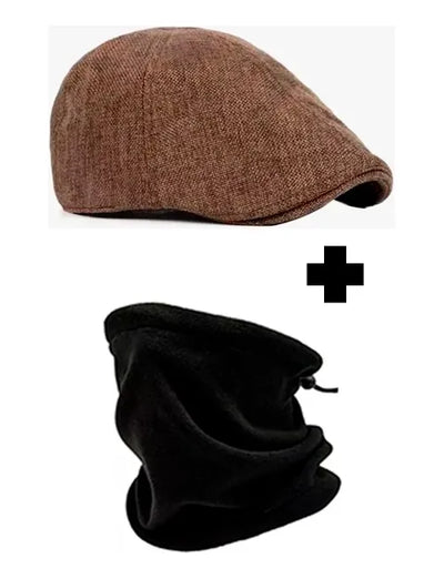 Promo Invierno Boina + Cuello Polar Varios Colores