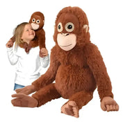 Peluche Mono Pra Niño Abrazable De Punch 80 Cm