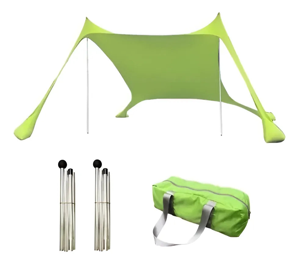 Gazebo de playa con proteccion UV