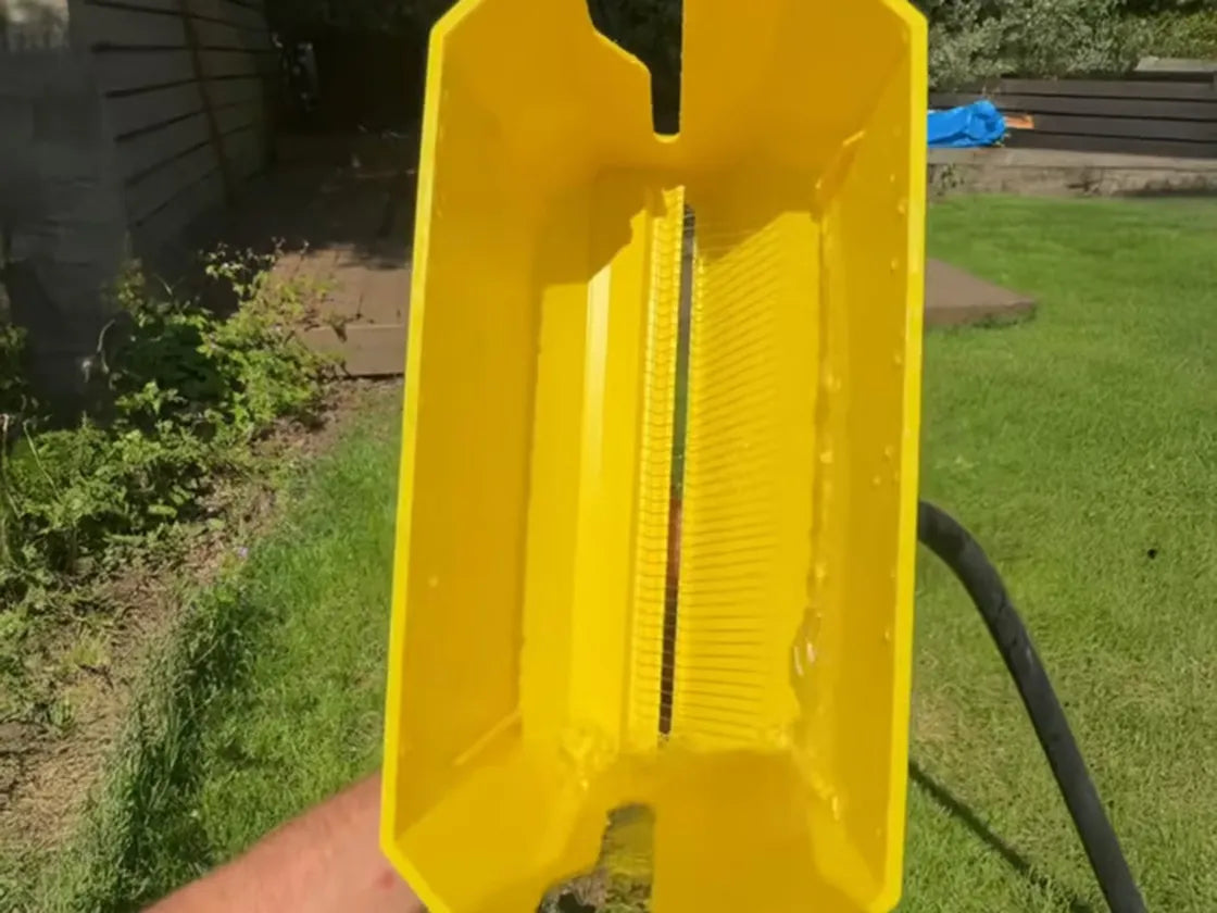 Limpia Rodillo Portátil Con Anillo De Reciclaje