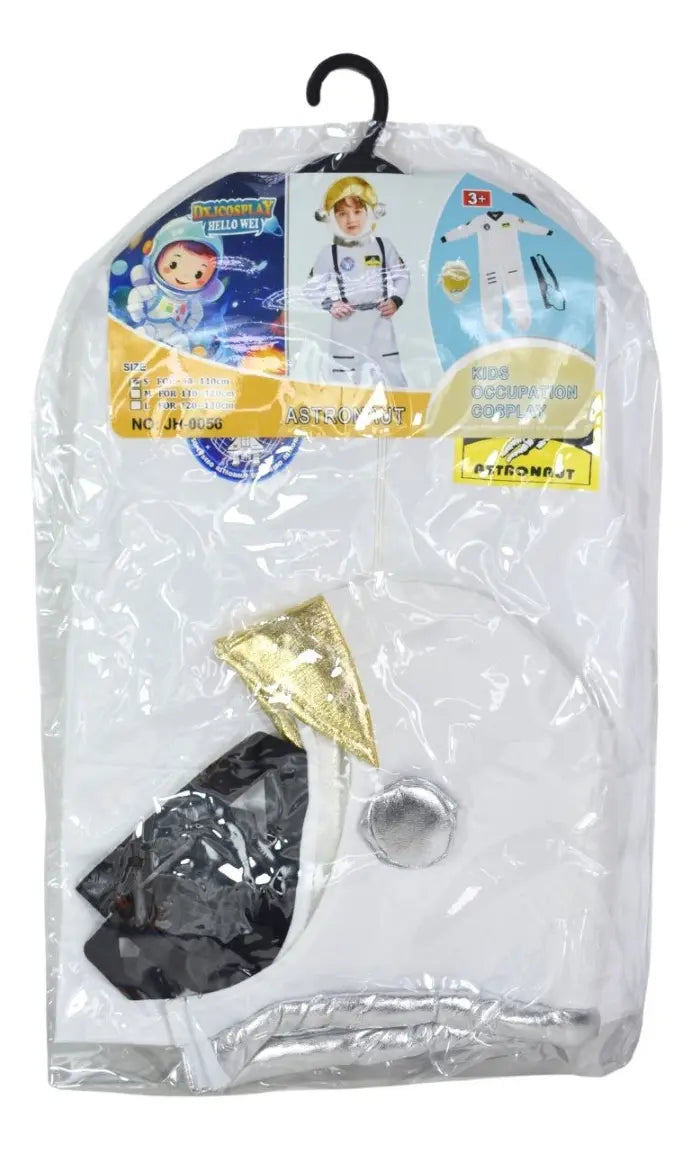 Disfraz Infantil Astronauta Blanco O Celeste Halloween