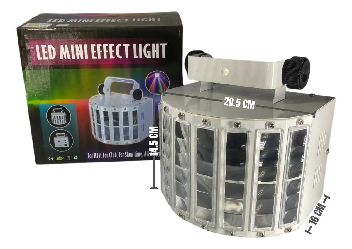 Luces Ecenario Fiesta Efecto Led Multicolor (rc04)