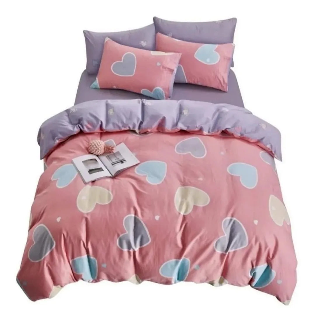 Acolchado 1 Plaza Niño Infantil Varios Diseños