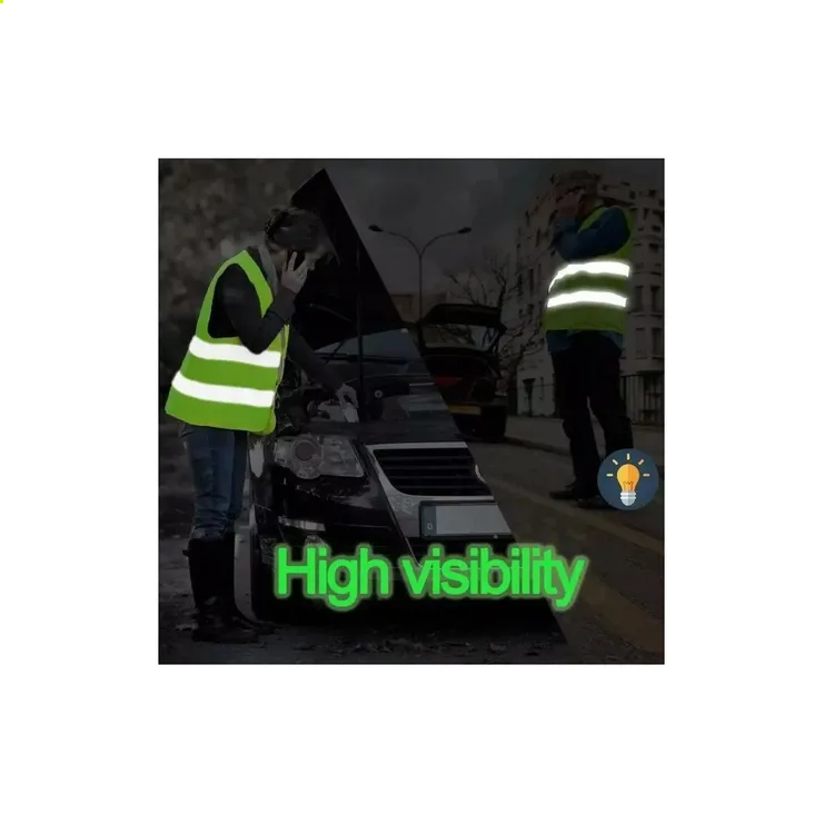 10 Chalecos Reflectivos Moto Reglamentario Seguridad Obras