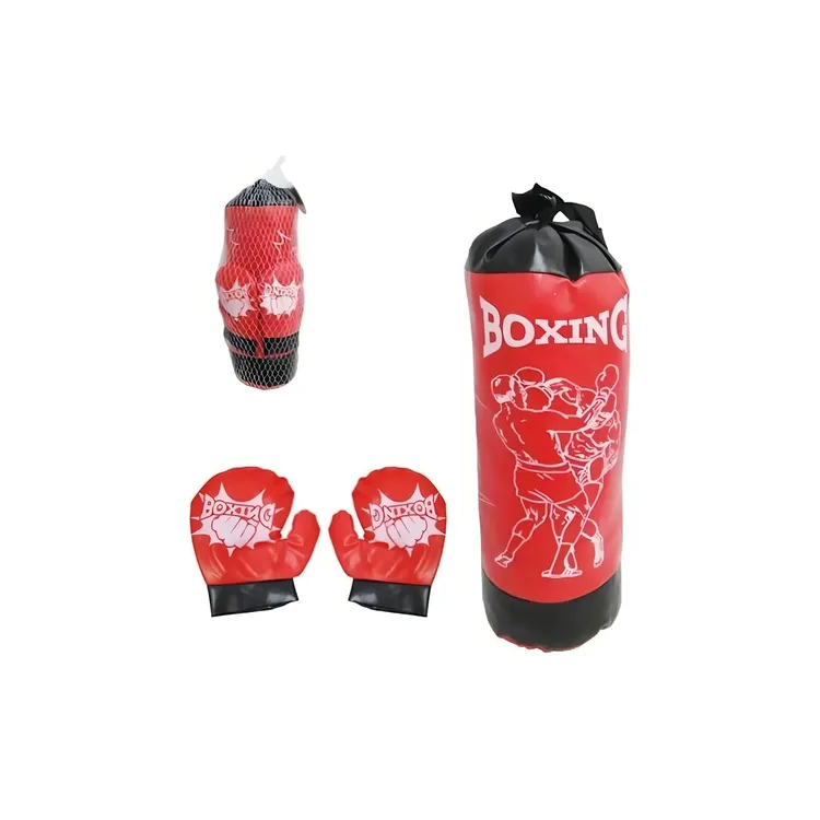 Kit De Boxeo Infantil Con Guantes Y Saco De Boxeo Para Niños