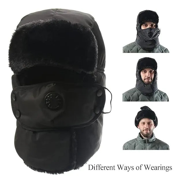 Super Promo Invierno 3 Piezas Cuello + Guante + Gorro Ruso