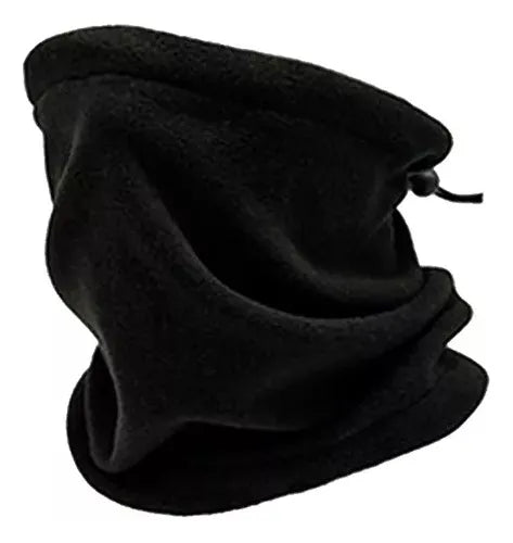 Super Promo Invierno 3 Piezas Cuello + Guante + Pasamontaña Negro Único