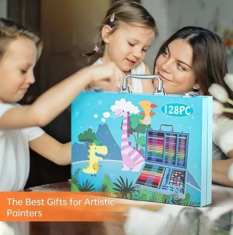 Valija Set Arte Escolar Maletin Didáctico 150 Piezas