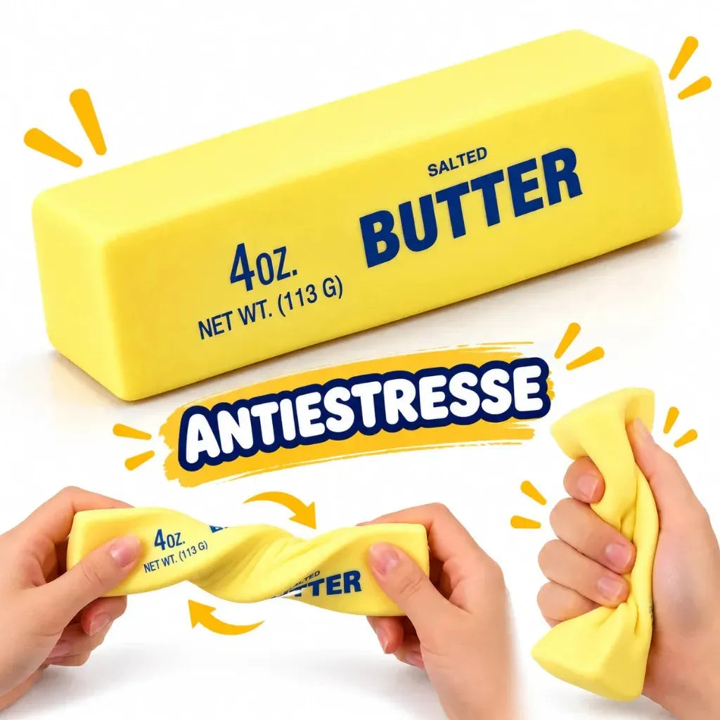 Mantequilla De Manteca Squishy Bar Juguete Anti-estrés